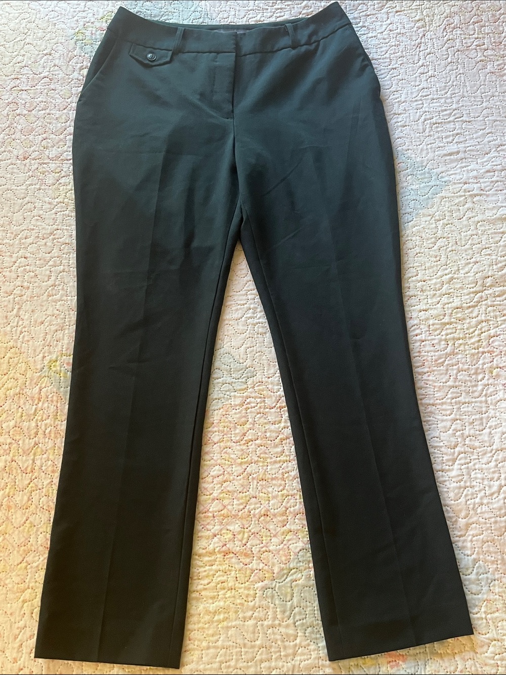 Classic Women's Dress Pants - Dark Emerald Green